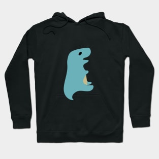 Dinosaur cartoon funny character and cute design for you Hoodie